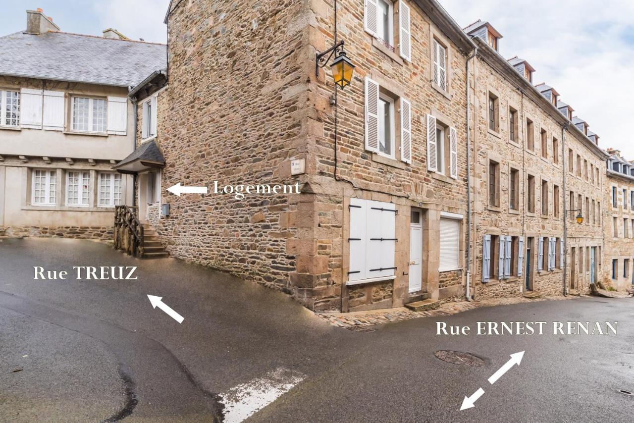 Logement Duplex Au Coeur De Treguierアパートメント エクステリア 写真